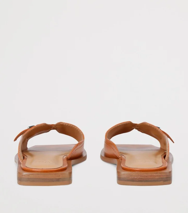 Ganni Butterfly-Logo Sandals - Image 2
