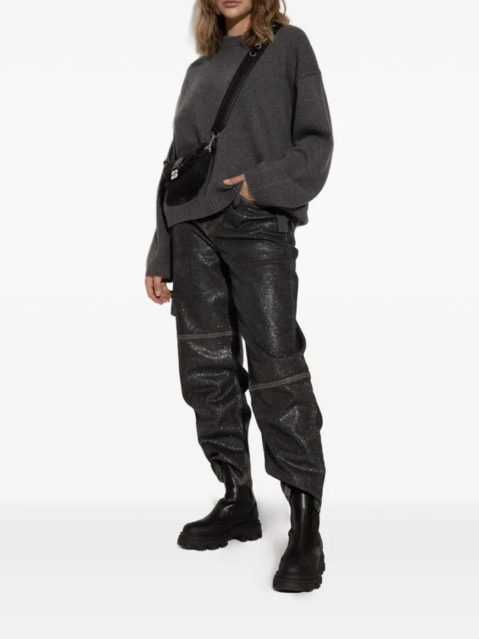 Ganni Chelsea Mid Leather Boots - Image 5