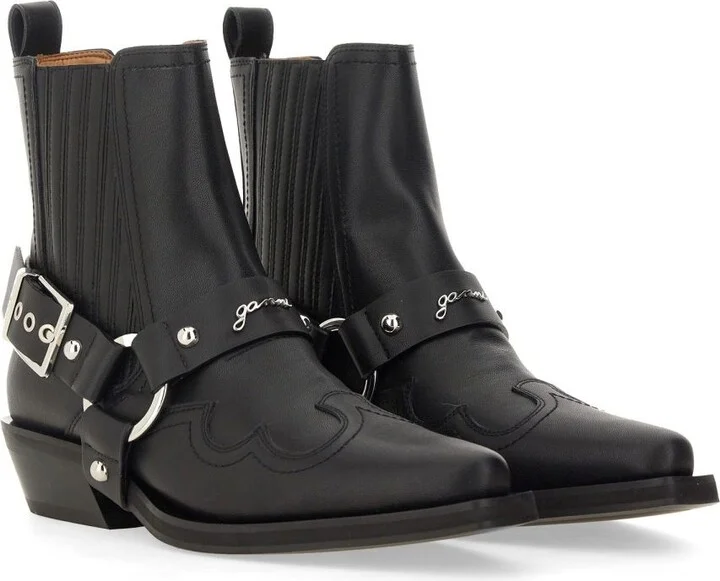 Ganni Chelsea Western Boots - Image 3