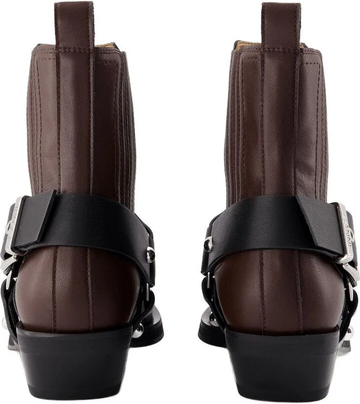 Ganni Chelsea Western Boots - Image 3