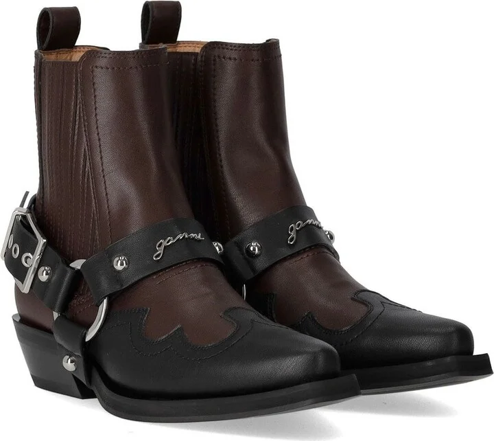 Ganni Chelsea Western Boots - Image 2
