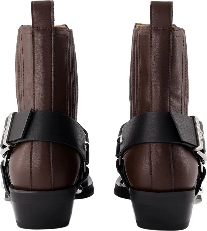 Ganni Chelsea Western Boots - Image 7