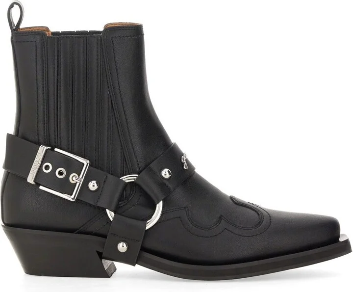 Ganni Chelsea Western Boots