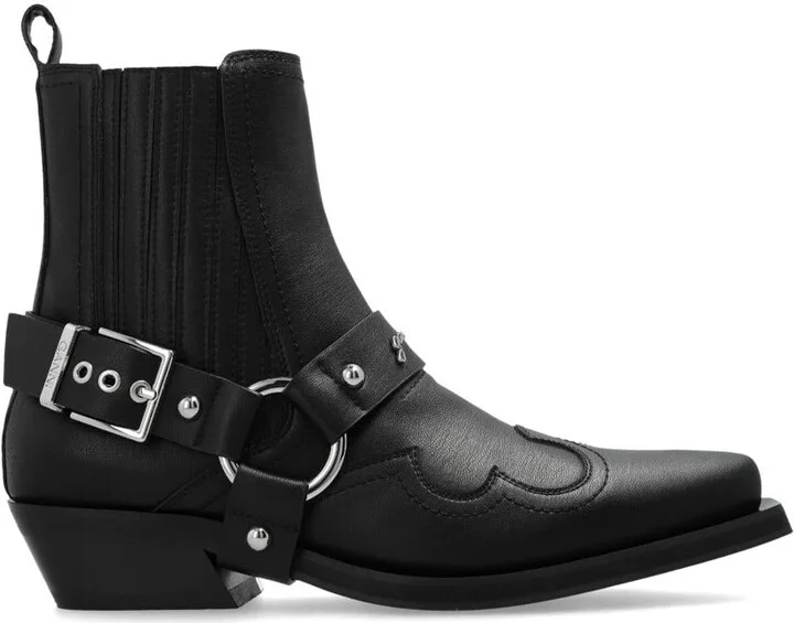 Ganni Chelsea Western Boots