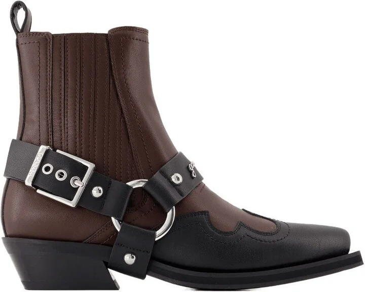 Ganni Chelsea Western Boots