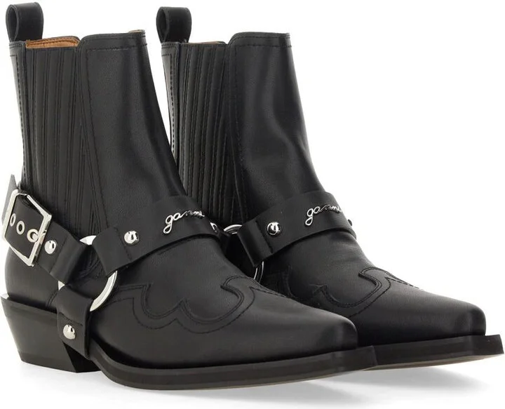 Ganni Chelsea Western Fitted Boot - Image 4