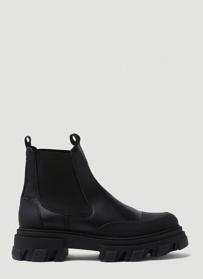 Ganni Chunky Chelsea Ankle Boots