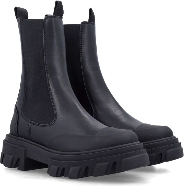 Ganni Cleated Mid Chelsea Boots - Image 2
