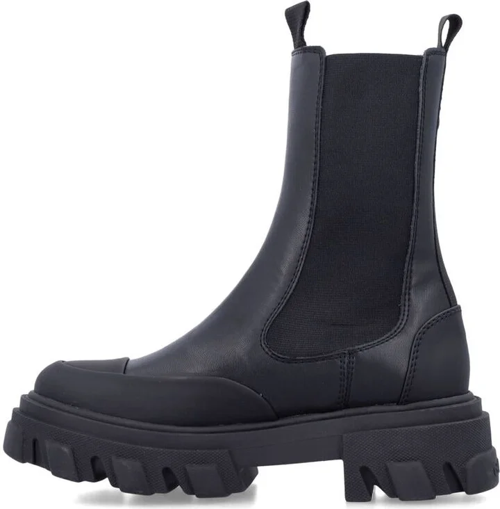 Ganni Cleated Mid Chelsea Boots - Image 3