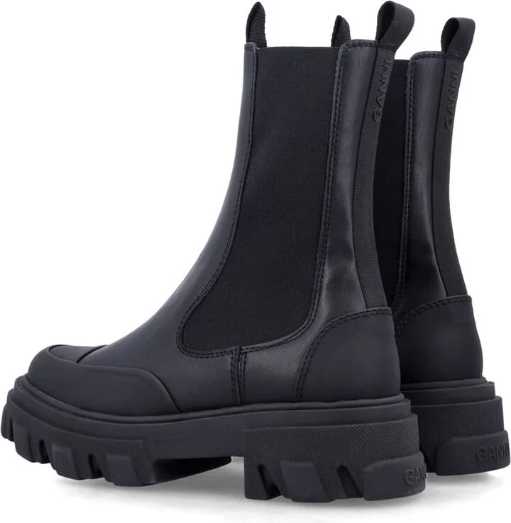 Ganni Cleated Mid Chelsea Boots - Image 4
