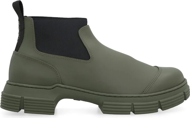 Ganni Crop City Rubber Boots - Image 2