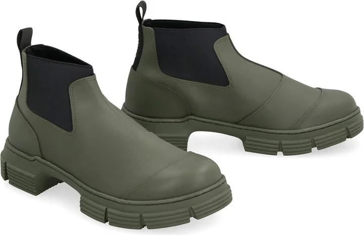 Ganni Crop City Rubber Boots - Image 3