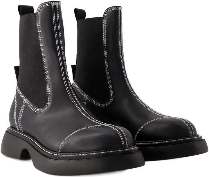 Ganni Everyday Mid Chelsea Boots - Image 2