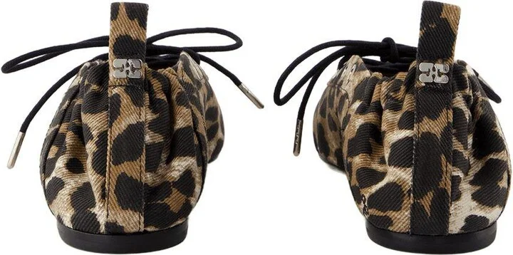 Ganni Eyelets Ballerina - Image 3