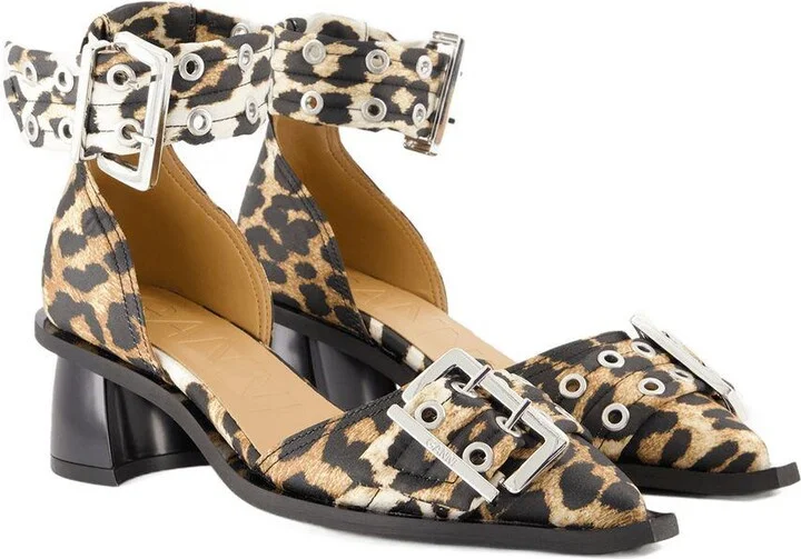 Ganni Feminine Open Cut Pumps - Image 2