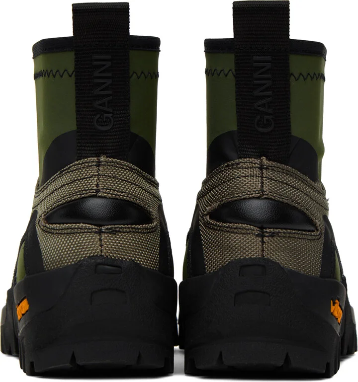 GANNI Green Performance Sneakers - Image 2