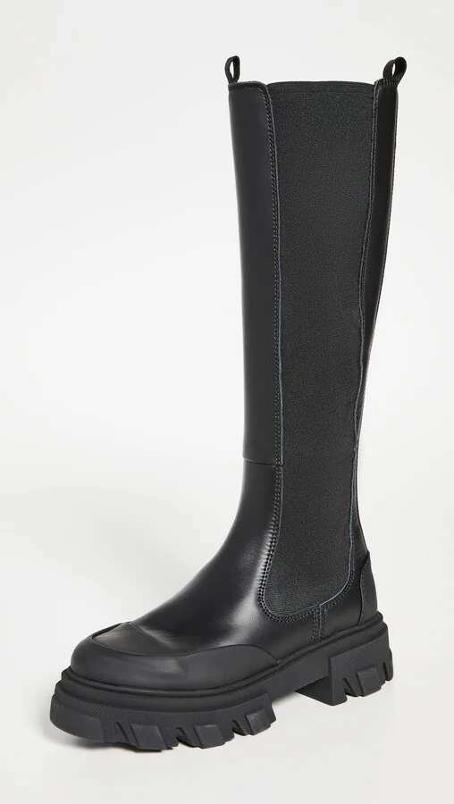 GANNI High Chelsea Boots - Image 3