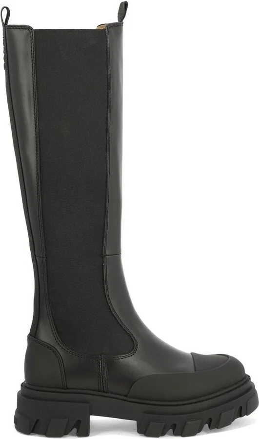 Ganni Knee-High Chelsea Boots