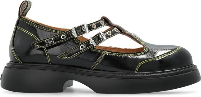 Ganni Loafers Shoes Made Of Eco Leather