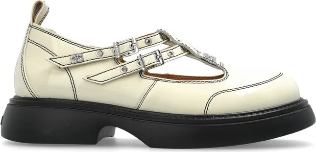 Ganni Loafers Shoes Made Of Eco Leather