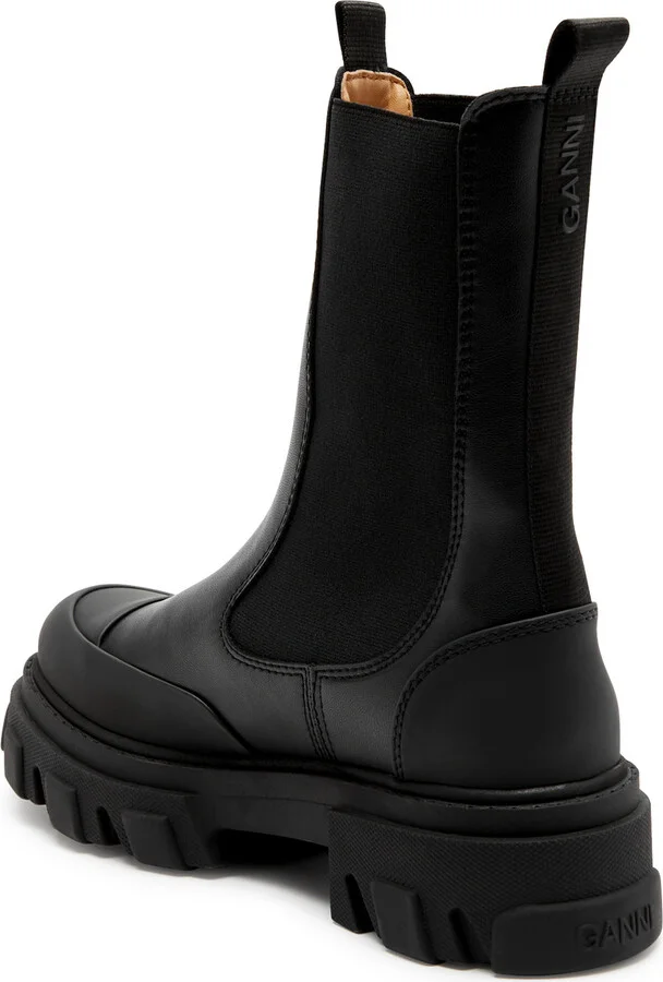 Ganni Mid-calf Faux Leather Boots - Image 2