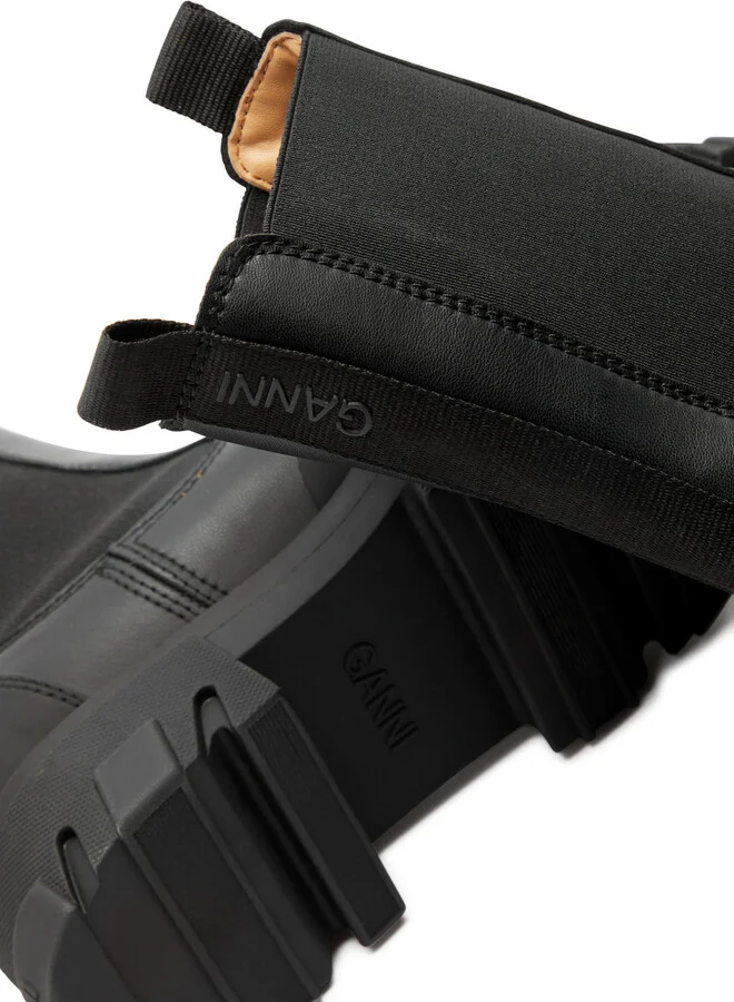 Ganni Mid-calf Faux Leather Boots - Image 4