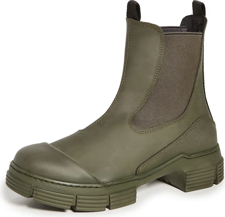 GANNI Recycled Rubber Boots