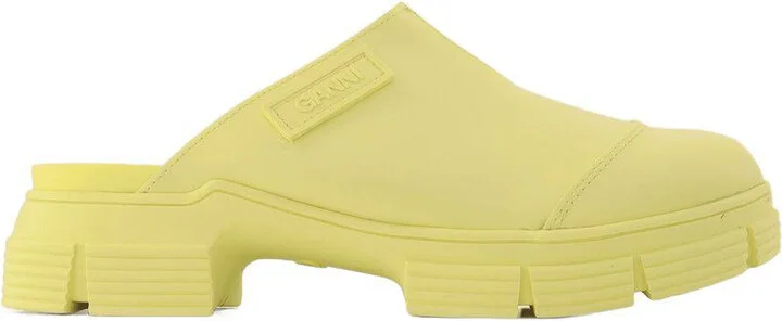 Ganni Recycled Rubber Retro Mules