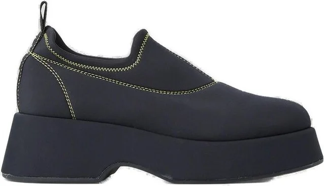 Ganni Retro Flatform Loafers