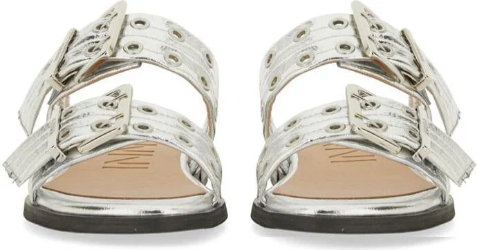 Ganni Sandal With Buckle - Image 4