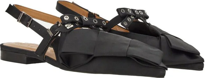 Ganni Satin Ballerina - Image 2