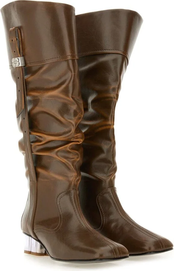 Ganni Slouchy Boot "Butterfly" - Image 2
