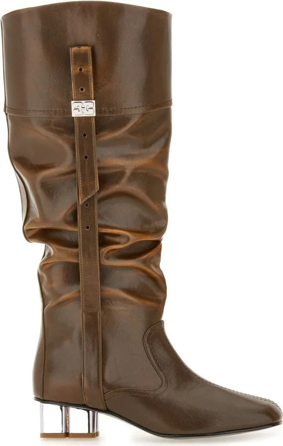 Ganni Slouchy Boot "Butterfly"