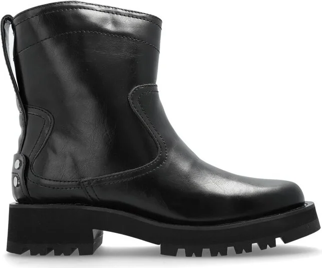 Ganni Studded Ankle Boots