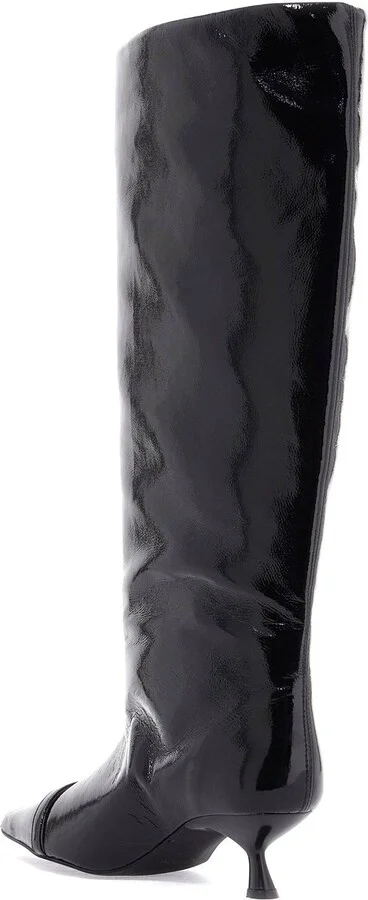 GANNI synthetic naplack boots - Image 2