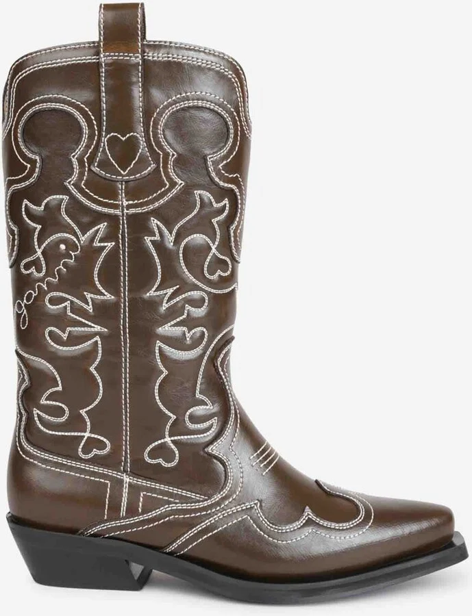 Ganni Western Boots