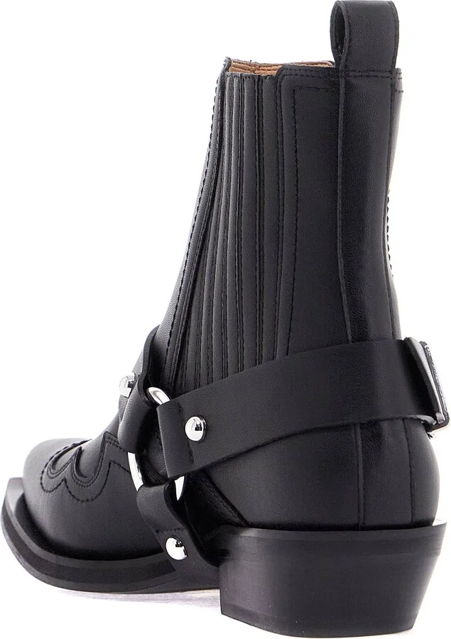 GANNI western chelsea ankle boots - Image 2