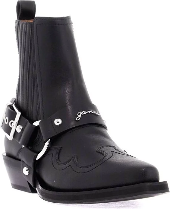 GANNI western chelsea ankle boots - Image 4