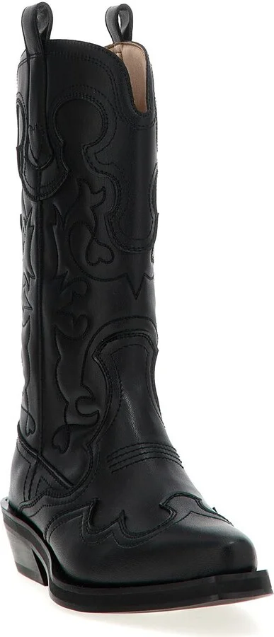 Ganni 'Western' Texas Boots - Image 2