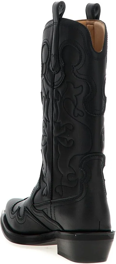 Ganni 'Western' Texas Boots - Image 3