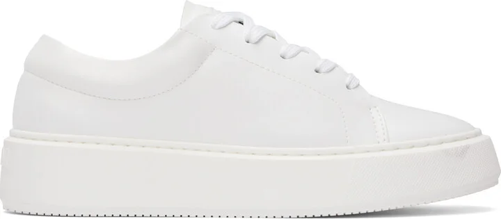 GANNI White Sporty Mix Cupsole Sneakers