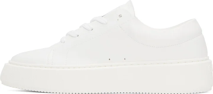 GANNI White Sporty Sneakers - Image 3