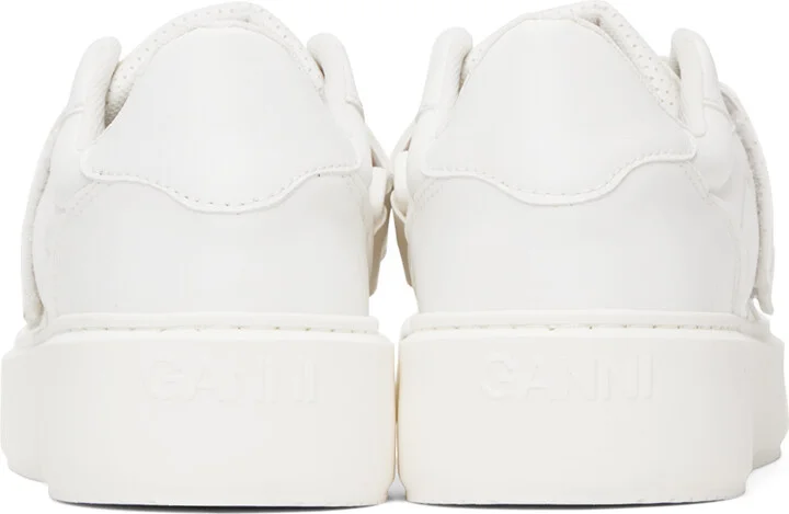 GANNI White Sporty Sneakers - Image 2