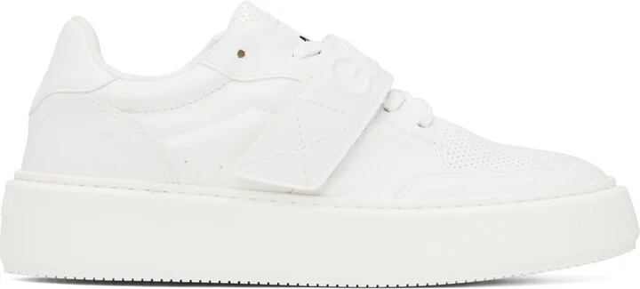 GANNI White Sporty Sneakers