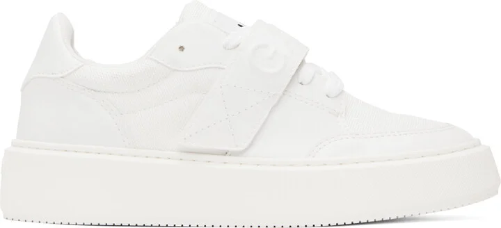 GANNI White Sporty Sneakers