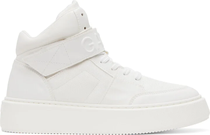 GANNI White Sporty Sneakers
