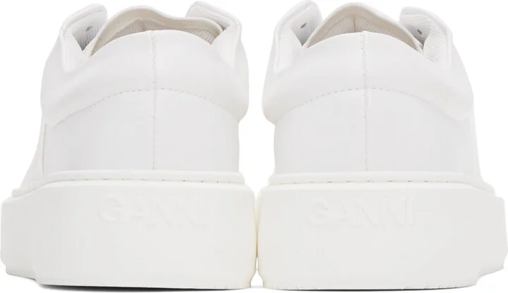 GANNI White Vegea Sneakers - Image 2