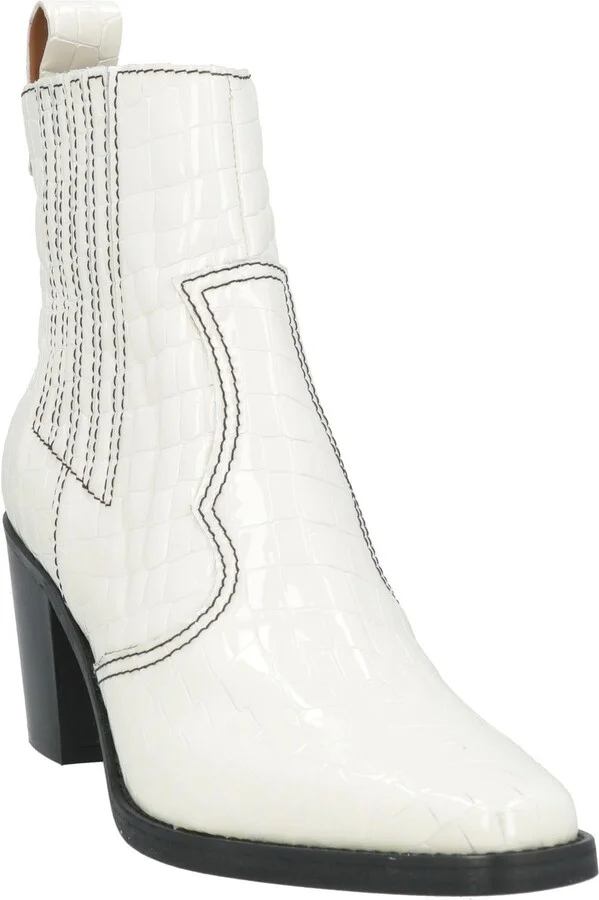 Ganni Woman Ankle boots - Image 4