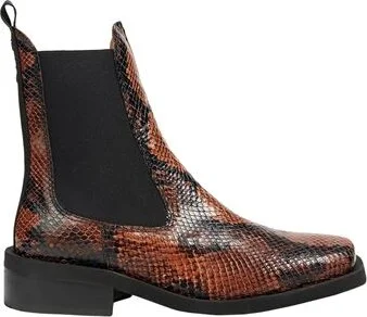 Ganni Woman Ankle boots