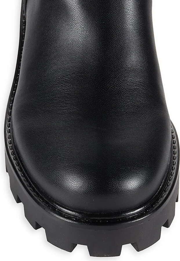 Ganven Lug Sole Biker Thigh-High Boots - Image 5